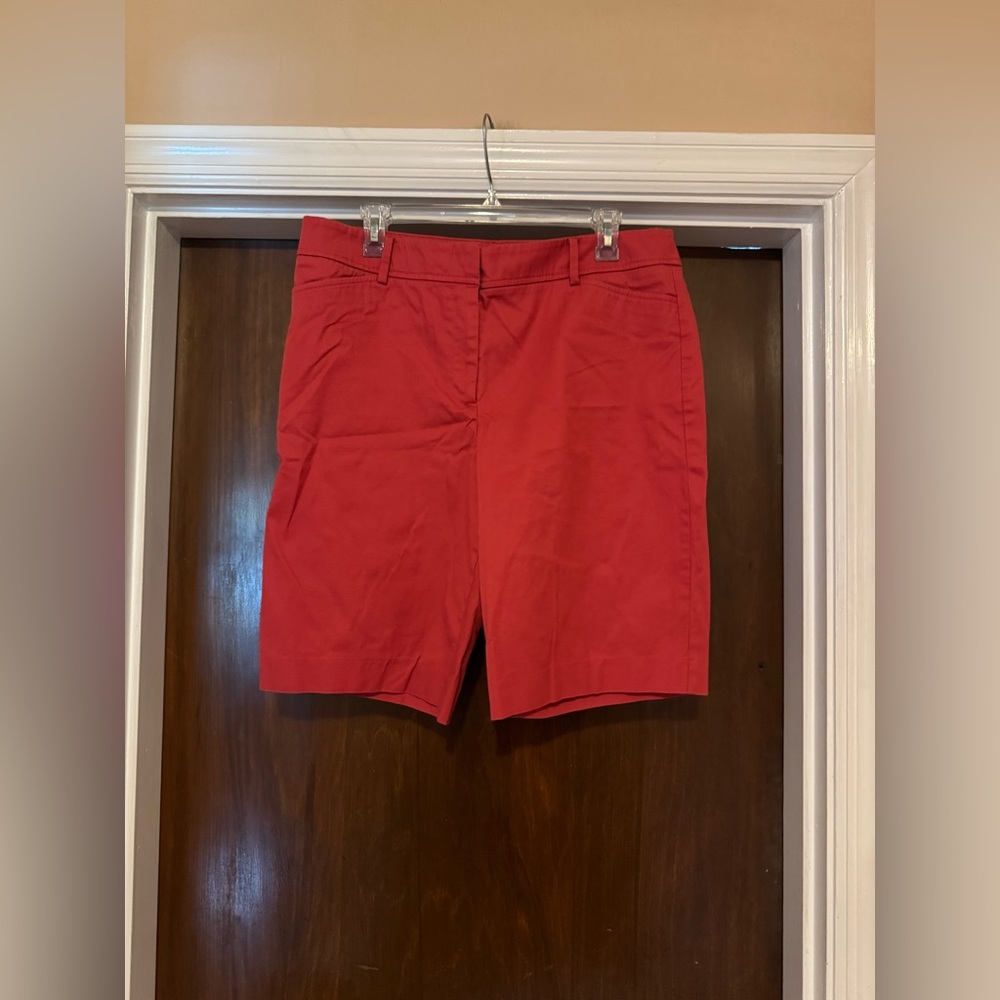 Talbots Red Perfect Short - Size 12